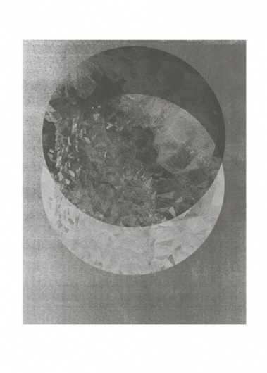 Two moon/special | Rk #circle #print #blackwhite