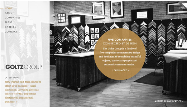 20 Website Examples with Outstanding Sidebars for Inspiration #website #web