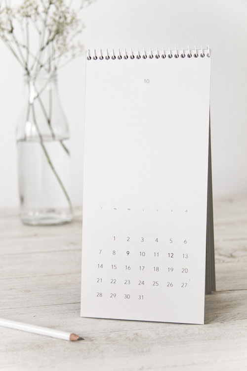 happy new calendar! #calendar #editorial