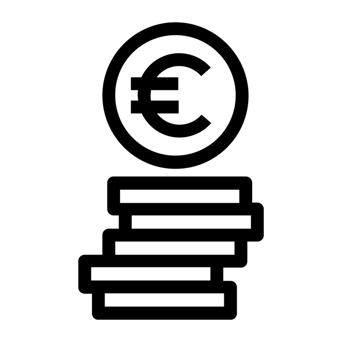 See more icon inspiration related to euro, money, coin, bank, coins, currency, business and finance, commerce and business on Flaticon.