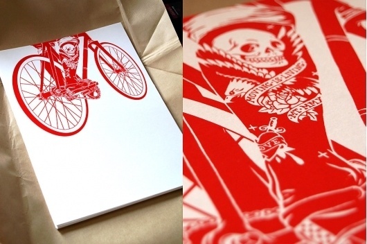 Más tamaños | A Beautiful Machine - Prints | Flickr: ¡Intercambio de fotos! #illustration #taylor #matt #bike