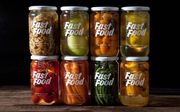 korefe slow fast food #packaging #type #pickled #design
