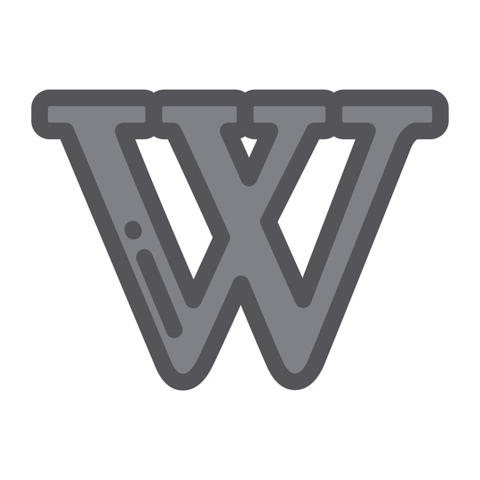 See more icon inspiration related to wikipedia, logo, brands and logotypes, brand, logotype, social network and social media on Flaticon.