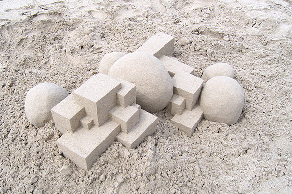 Geometric Sandcastles3 #sandcastle