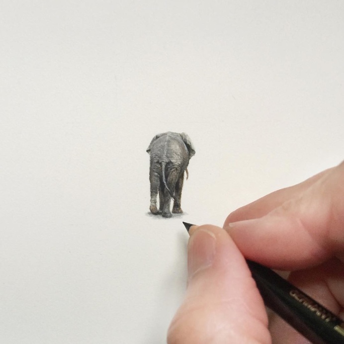 Incredible Tiny Paintings By Karen Libecap #painting #artwork #tiny #karenLibecap