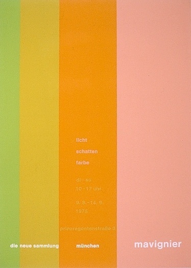 Almir Mavignier – Cartazes, 1957-2008 – Acervo Museu de Arte Moderna de São Paulo #color