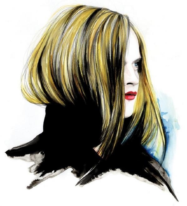 Fashion Illustrations by Caroline Andrieu #fashion #andrieu #illustrations #caroline