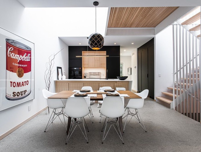 dining room / Fugere Architecture