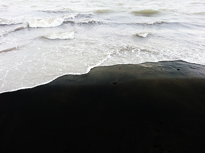 black beach