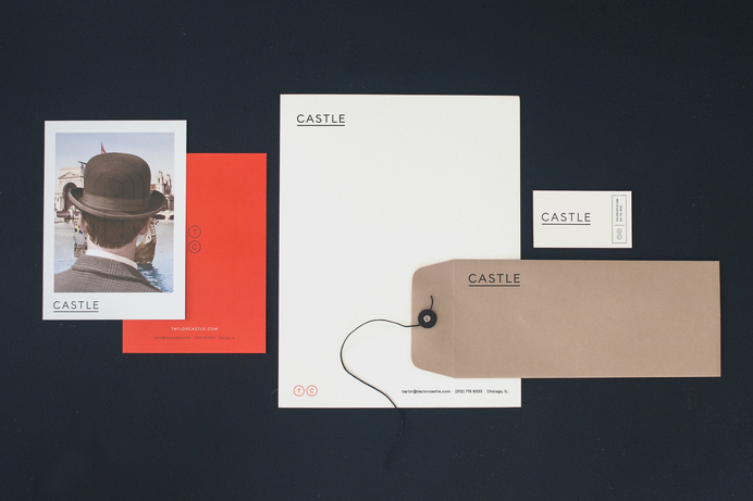 The McQuades #stationery #print #evelope #letterhead #brand #identity