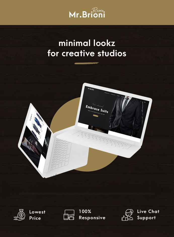 #Brioni - #Suit & #Tailoring #Shirting - #Prestashop #Responsive #Theme | #TemplateTrip #eCommerce #Website #Design #Template