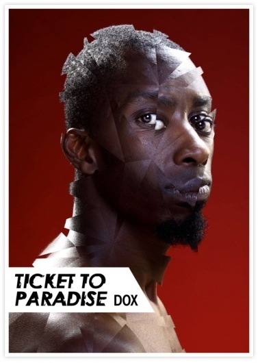 DOX Ticket to Paradise on the Behance Network #portret #roquefort #poster #theatre