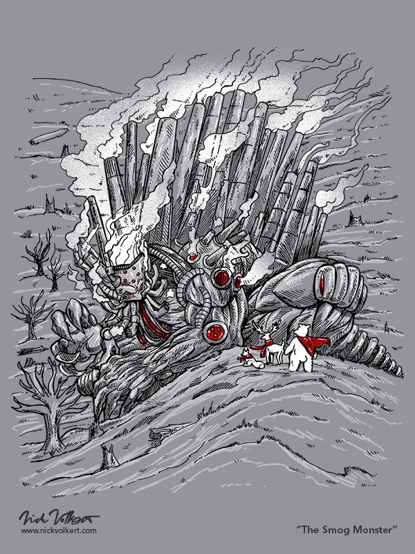 A brave group of animals take on a mechanized monster!