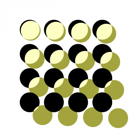 minimalvision 16 – Patience, waning #minimal #minimalism #geometric #circle #grid