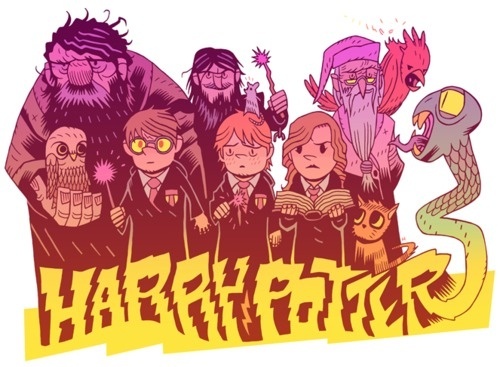 http://mrhipp.tumblr.com/page/6 #harry #dan #potter #hipp #illustration