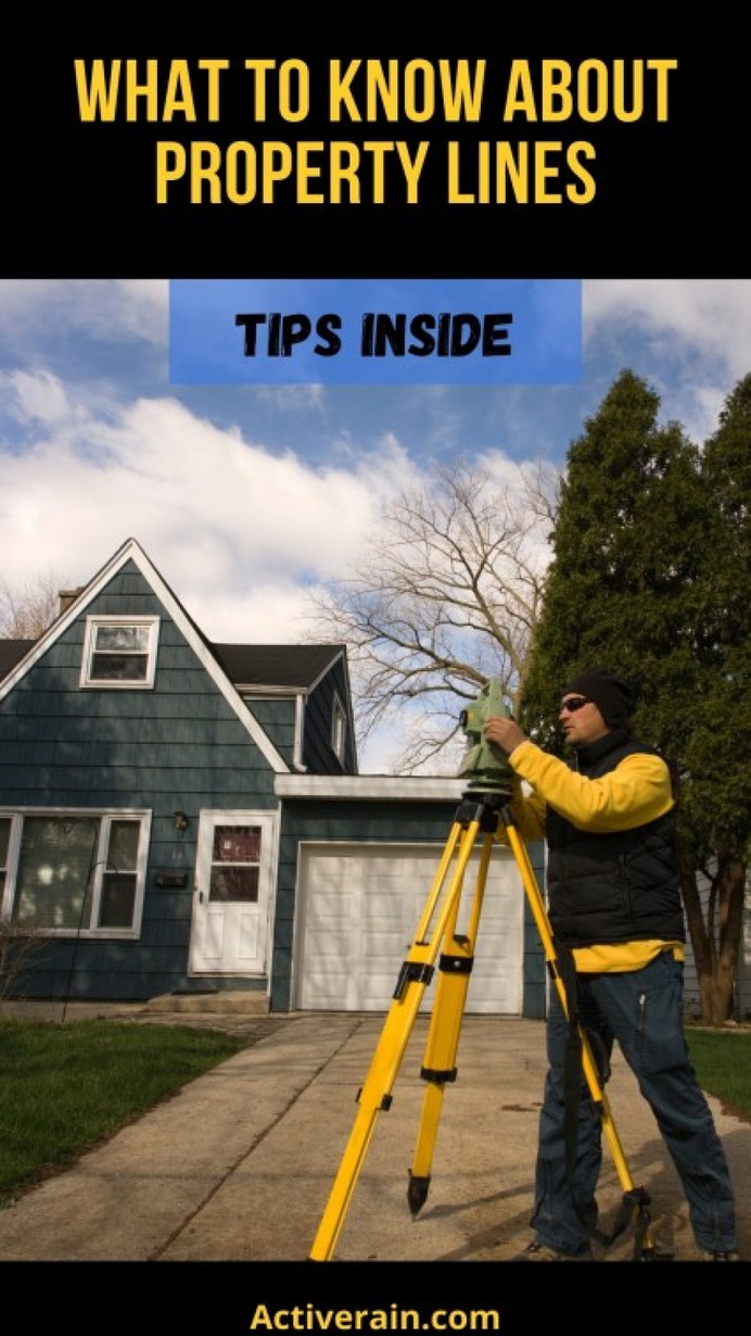 Tips on How to Find Property Lines Infographic