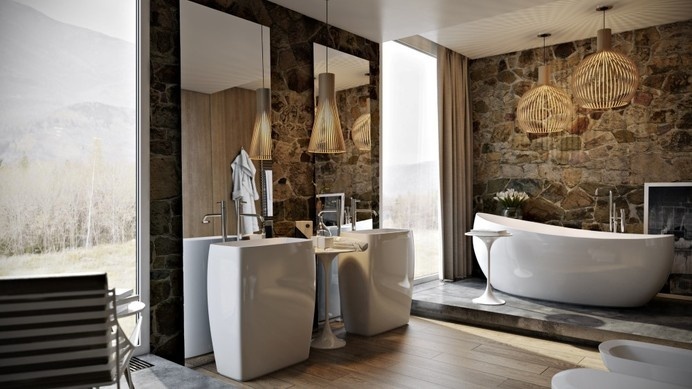 Modern bathroom