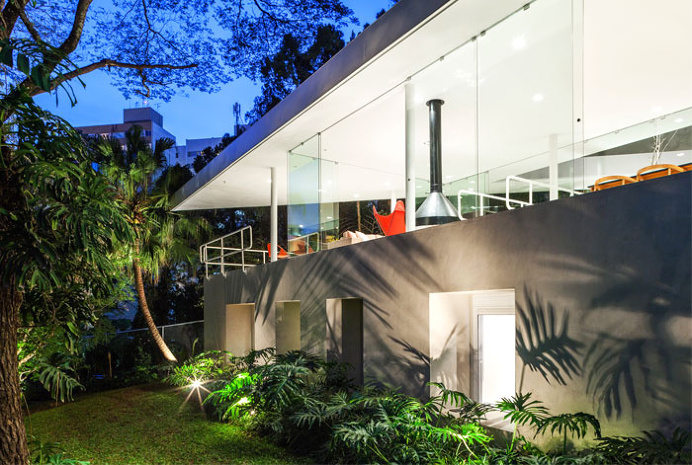 Marquise House in Sao Paulo - #architecture, #house, #home, #decor, #interior,