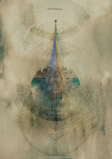 LIGHT BEYOND SOUND on the Behance Network #graphics #light #complexity