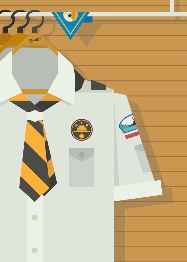Scout on Behance #reer