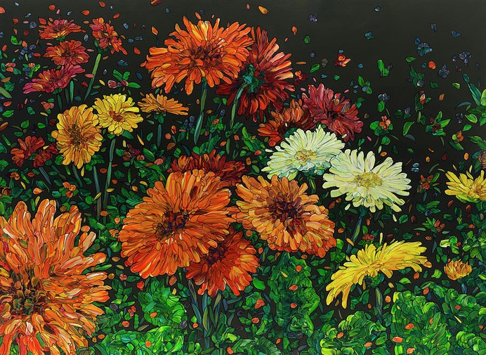 daisy painting & daisy paint by number #painting
