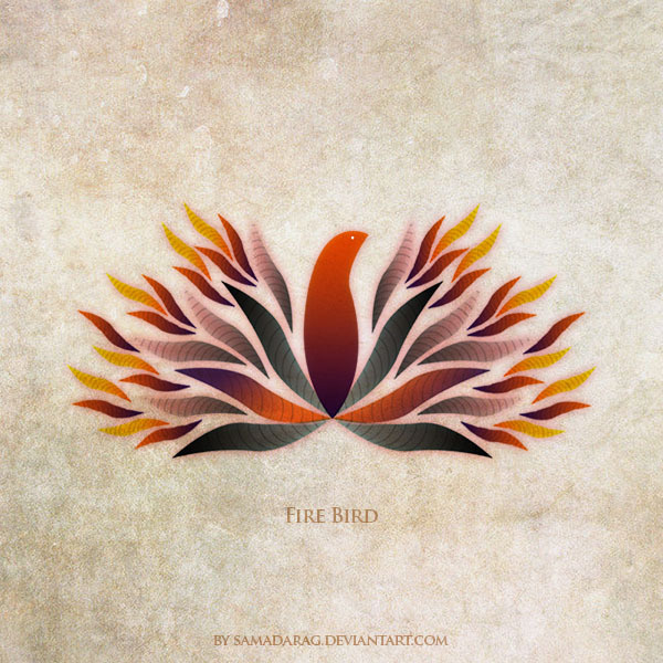 Fire Bird by ~samadarag on deviantART #fird #bird #samadara #ginige #fire