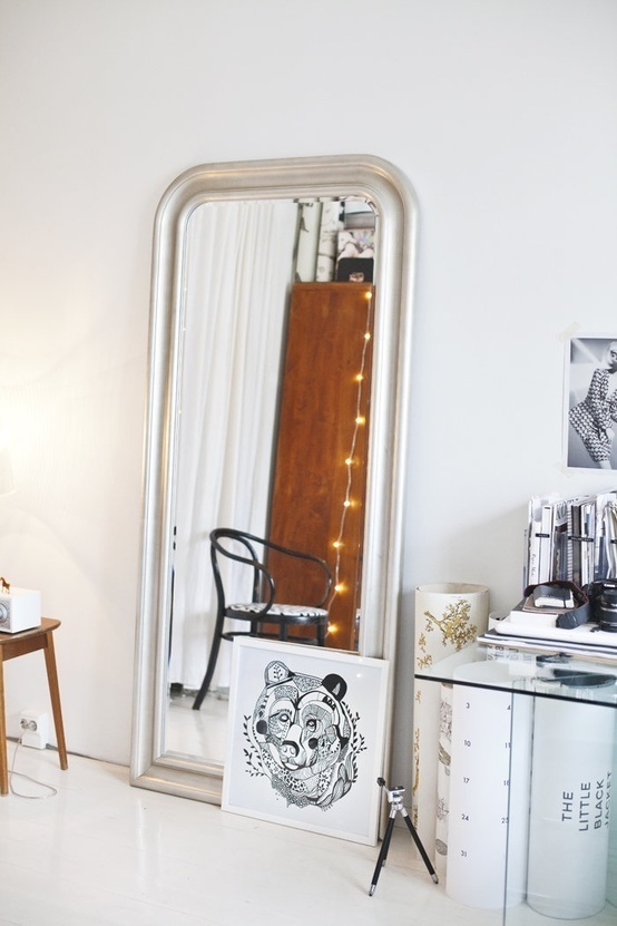 The Design Chaser: Interior Styling | Oversized Mirrors #interior #mirror #design