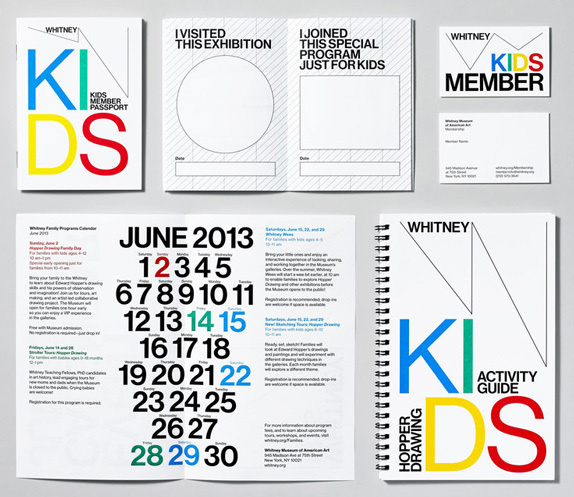 Whitney Logo and Identity #whitney #identity #experimental #jetset