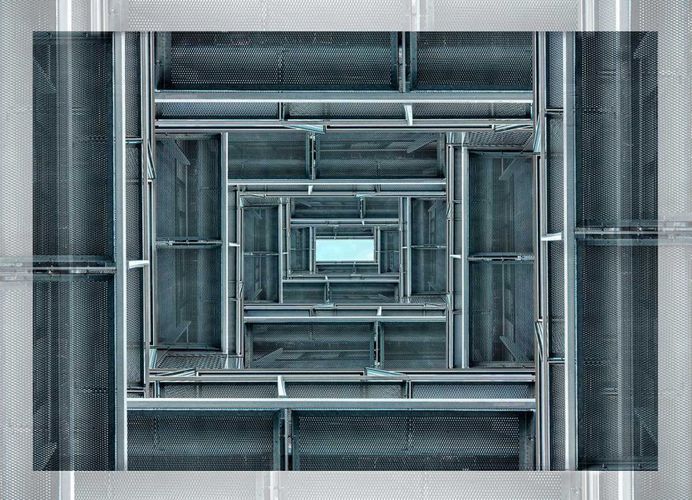 Geometrical: Abstract Architecture Manipulations by Jesus M. Chamizo