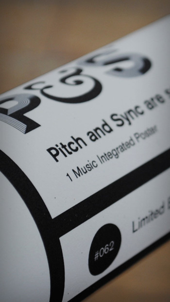 P&S #post #limited #edition #mckay #print #design #tube #label #sync #pitch #d&ad #music #stephen