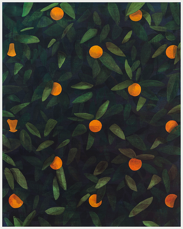 Untitled (orange painting) - Ryan Mrozowski #painting #art #orange