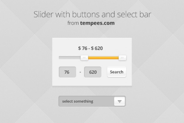 Simple slider with price Free Psd. See more inspiration related to Price, Psd, Simple, Slider, Horizontal, Select, Prices, Mini and Inputs on Freepik.