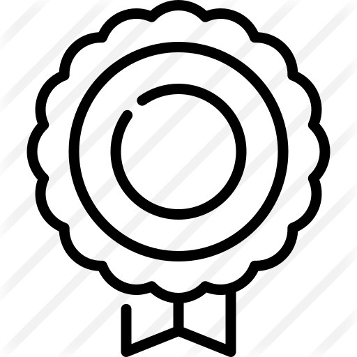 See more icon inspiration related to ribbon, medal, ui, sports and competition, certification, quality, winner and award on Flaticon.
