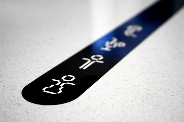 Icons in environmental graphics on the floor. #guide #event #identity #enviromental #signage #graphics