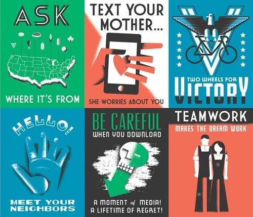 Nerdski | The Inspiration Blog of Nerdski Design Studio #illustration #design #graphic #publication