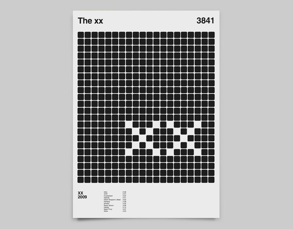 Album Anatomy on Behance #flat #minimal #poster
