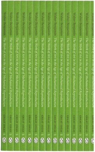 The Book Cover Archive: The Work of Art in the Age of Mechanical Reproduction, design by David Pearson #walter #front #book #benjamin #cover #pearson #david