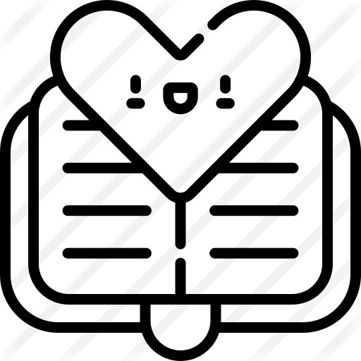 See more icon inspiration related to love and romance, files and folders, diary, heart, love, notebook and agenda on Flaticon.