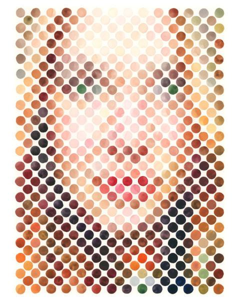 Nathan Manire | PICDIT #design #portrait #painting #art #circle