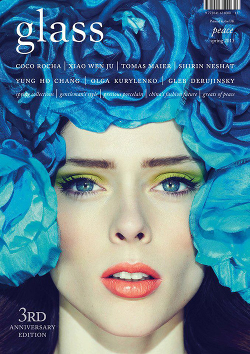 Glass (London, Hong Kong, Shanghai) #design #graphic #cover #editorial #magazine
