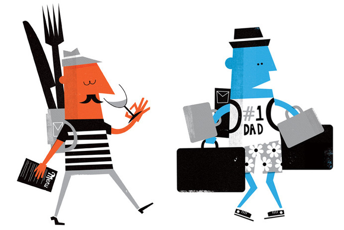 Let's Go Magazine Illustration #illustration #character