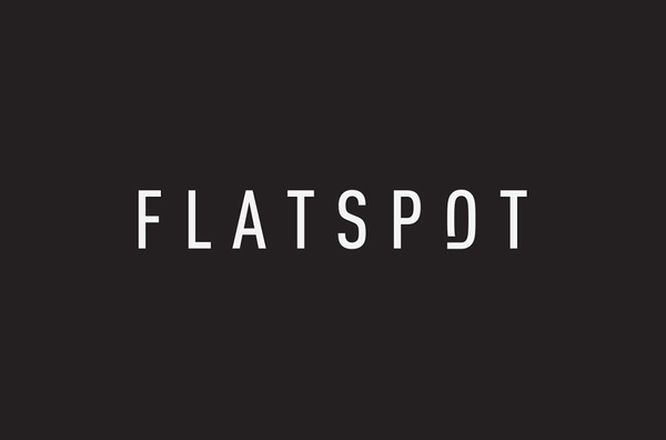 Flatspot logo designed by Studio Birdsall #logo #design