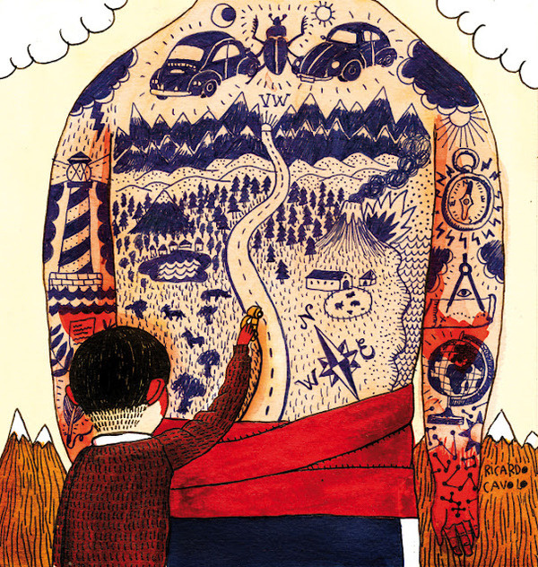 RICARDO·CAVOLO DIARY #illustration