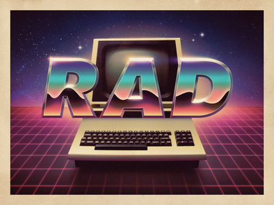 RAD - Retro Illustration