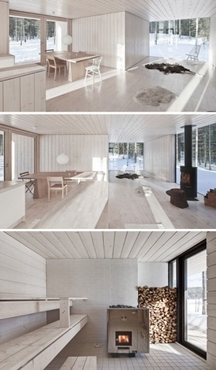 Four-Corner Villa Captures Views with a Simple Spiral Shape | Designs & Ideas on Dornob #architecture #landscape