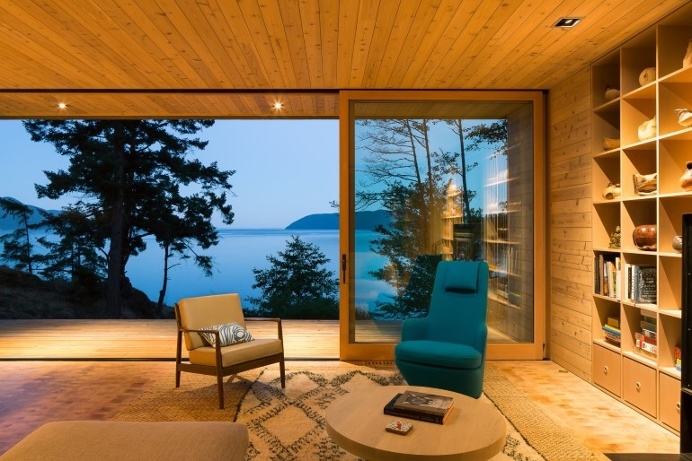 Lone Madrone is a Retreat Home Nestled in a Superb Landscape