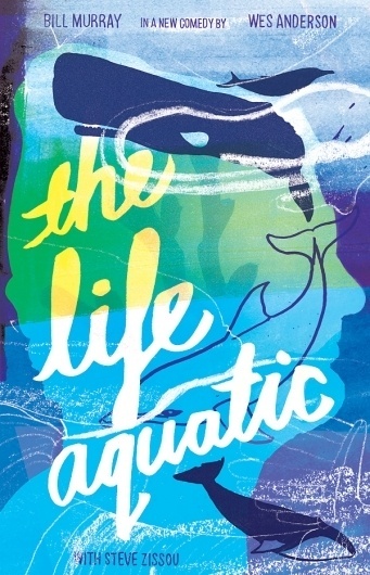 The Life Aquatic | Holly Wales | Illustrator & Educator | felt tip marker pen collage handmade colour illustration #illustration #design #graphic #poster