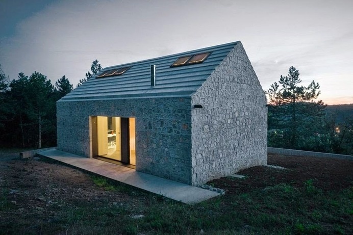 Compact Karst House by dekleva gregorič architects #design #architecture
