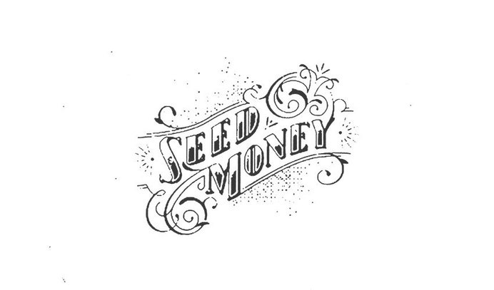 seed money logo #logo #letter #type #hand