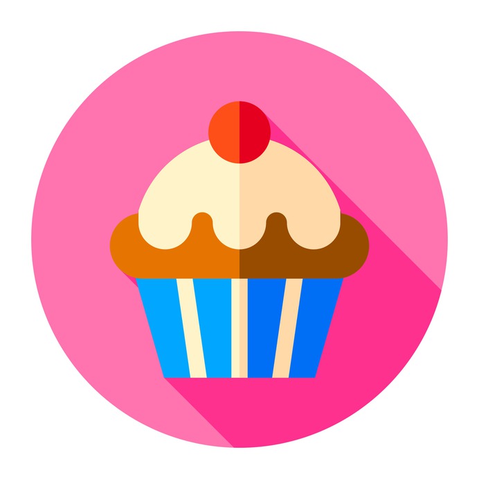See more icon inspiration related to muffin, food and restaurant, baked, cupcake, dessert, bakery, sweet, sugar and food on Flaticon.